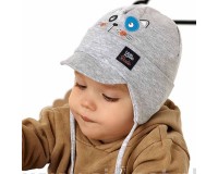 AJS pavasarinė kepurė su raištukais 52-54 cm